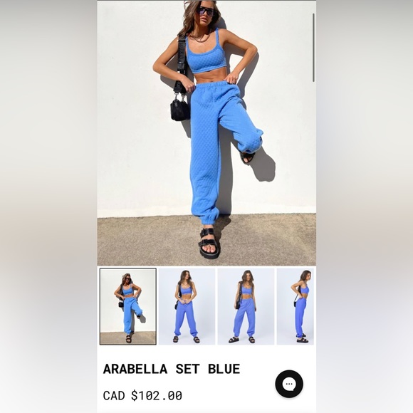 PRINCESS POLLY Blue Set - Picture 2 of 8